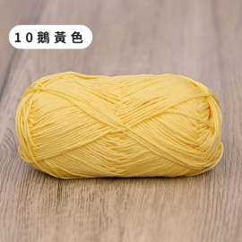棉竹線10鵝黃